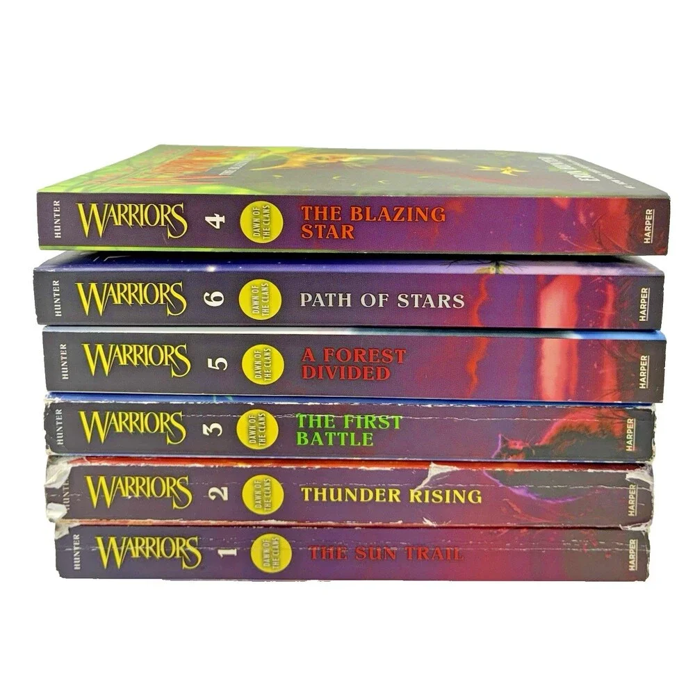 Warriors: Dawn of the Clans Box Set Vol. 1-6 by Erin Hunter 2016 Harper Collins